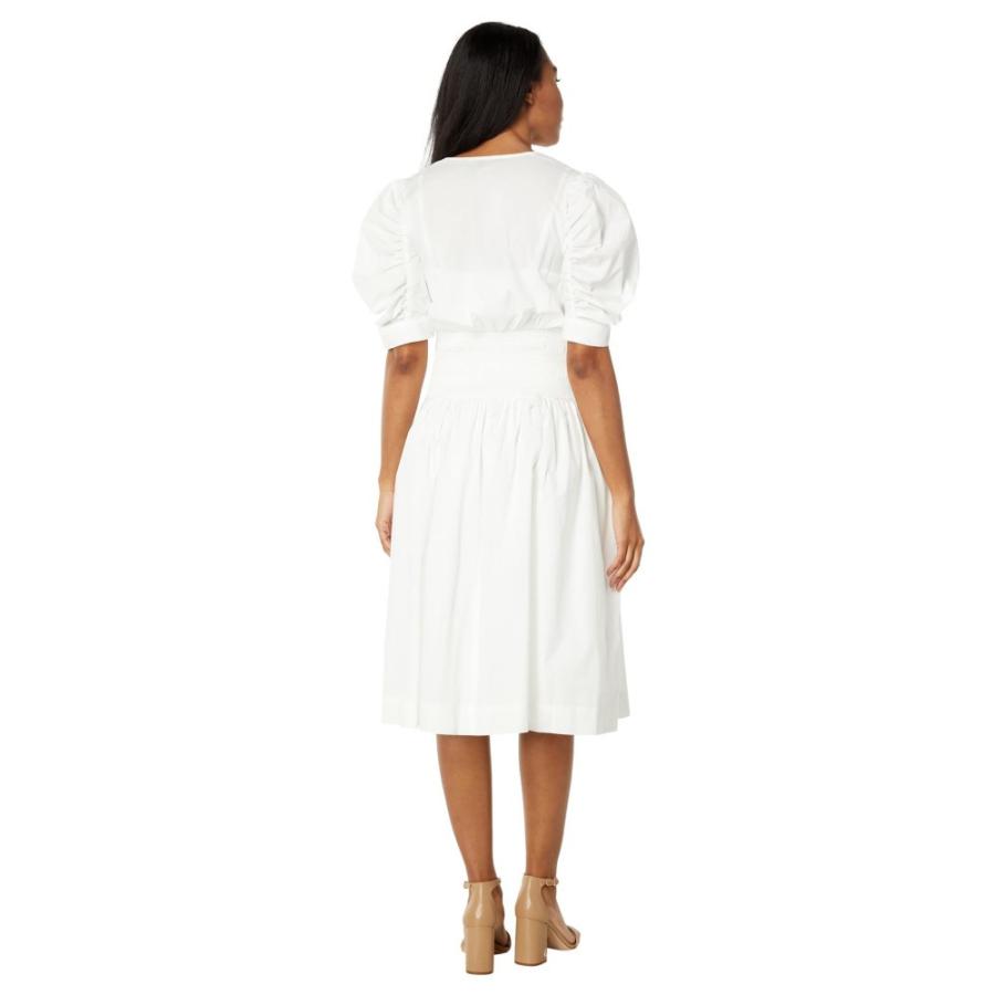 ビーシービージーマックスアズリア (BCBGMAXAZRIA) レディース ワンピース ワンピース・ドレス Smocked Waist Day Dress (Off White)｜nul-select｜02