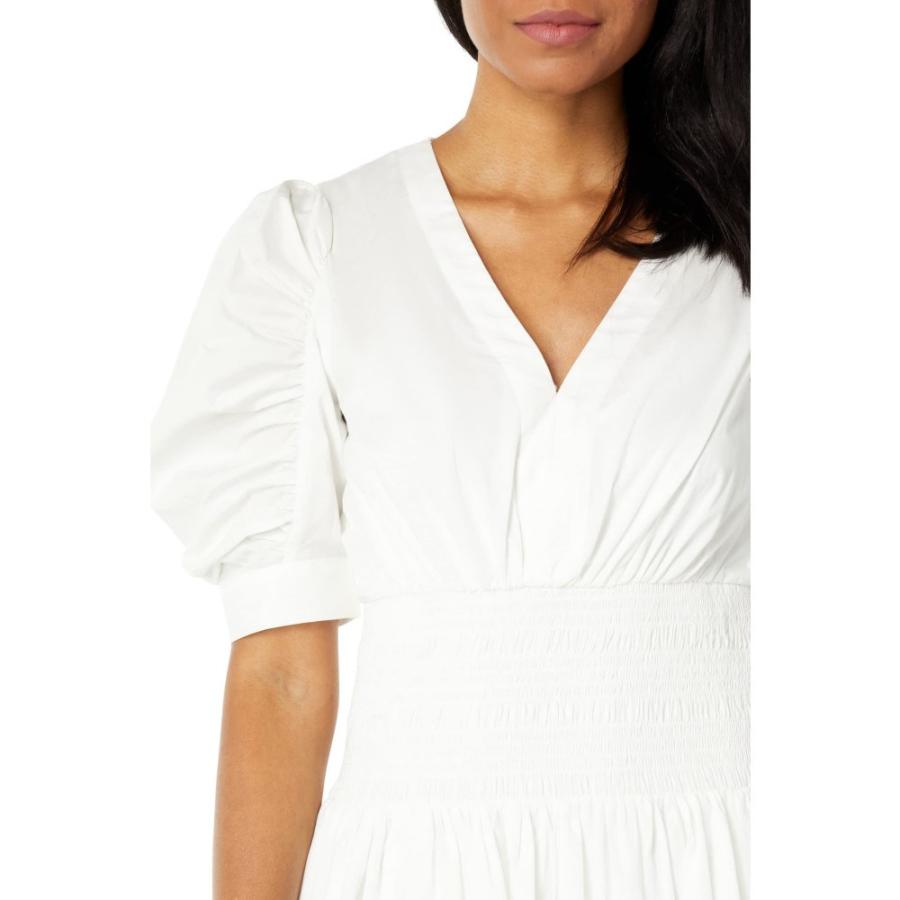 ビーシービージーマックスアズリア (BCBGMAXAZRIA) レディース ワンピース ワンピース・ドレス Smocked Waist Day Dress (Off White)｜nul-select｜03