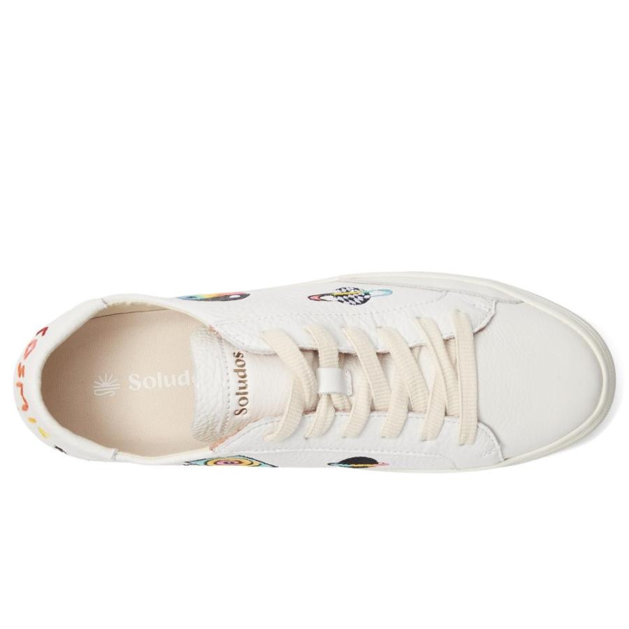 ソルドス (Soludos) レディース スニーカー シューズ・靴 Cosmic Trip Ibiza Platform Sneaker (White Multi)｜nul-select｜02