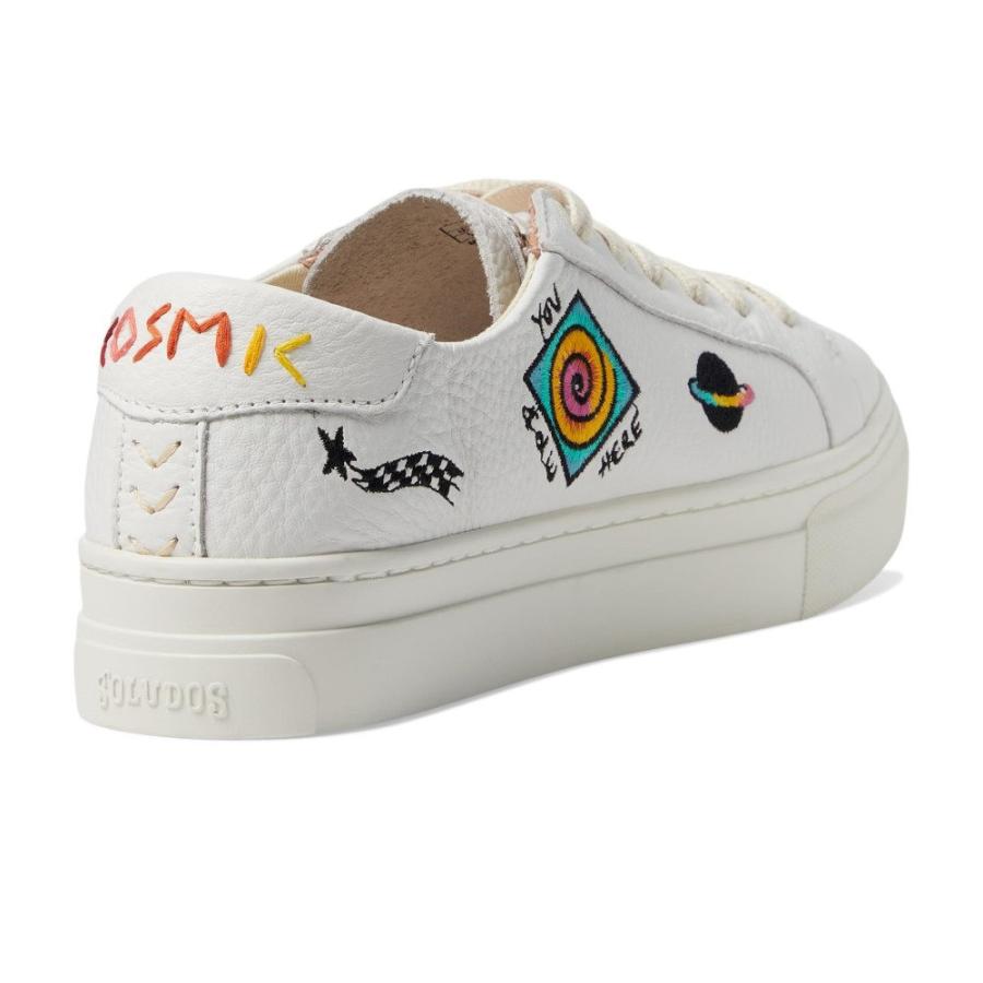 ソルドス (Soludos) レディース スニーカー シューズ・靴 Cosmic Trip Ibiza Platform Sneaker (White Multi)｜nul-select｜05