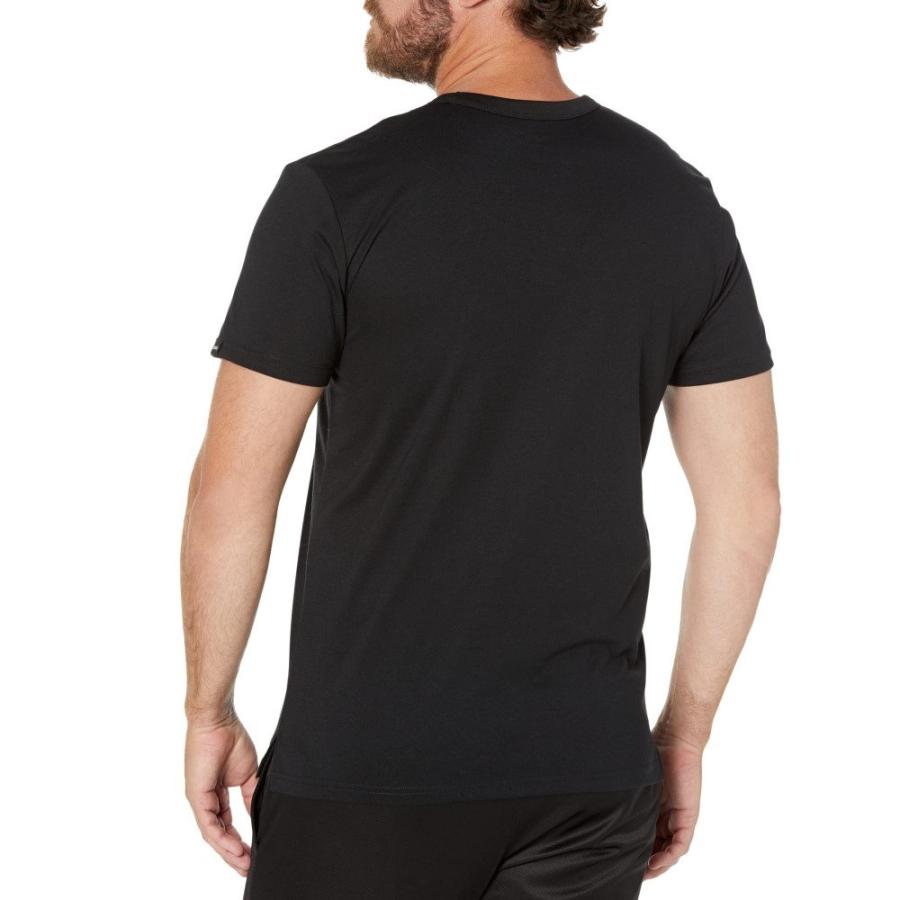 ツータイムズユー (2XU) メンズ Tシャツ トップス Contender Tee (Black/White)｜nul-select｜02