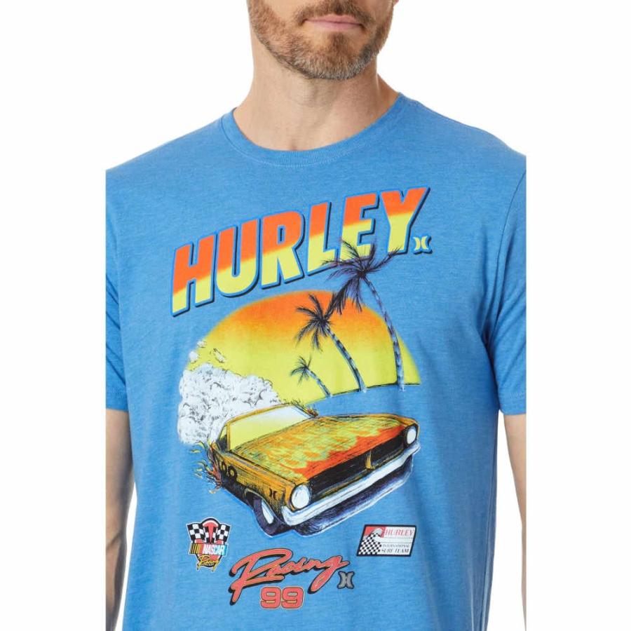 ハーレー (Hurley) メンズ Tシャツ トップス Nascar Oh Snap Short Sleeve Tee (Sea View)｜nul-select｜03