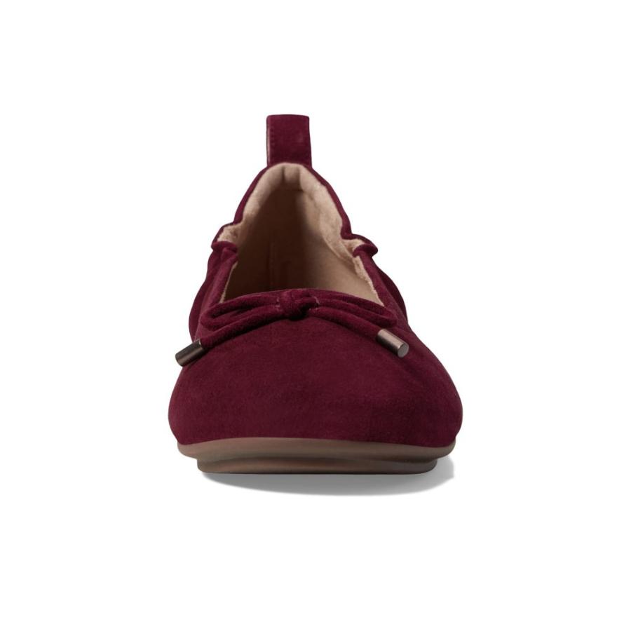 フィットフロップ (FitFlop) レディース スリッポン・フラット シューズ・靴 Allegro Bow Suede Ballet (Plummy)｜nul-select｜05