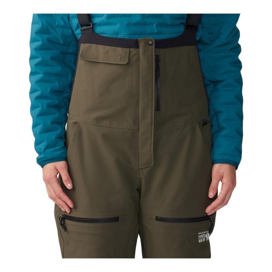 マウンテンハードウェア (Mountain Hardwear) レディース スキー・スノーボード ボトムス・パンツ Powder Maven Bib (Dark Pine)｜nul-select｜03