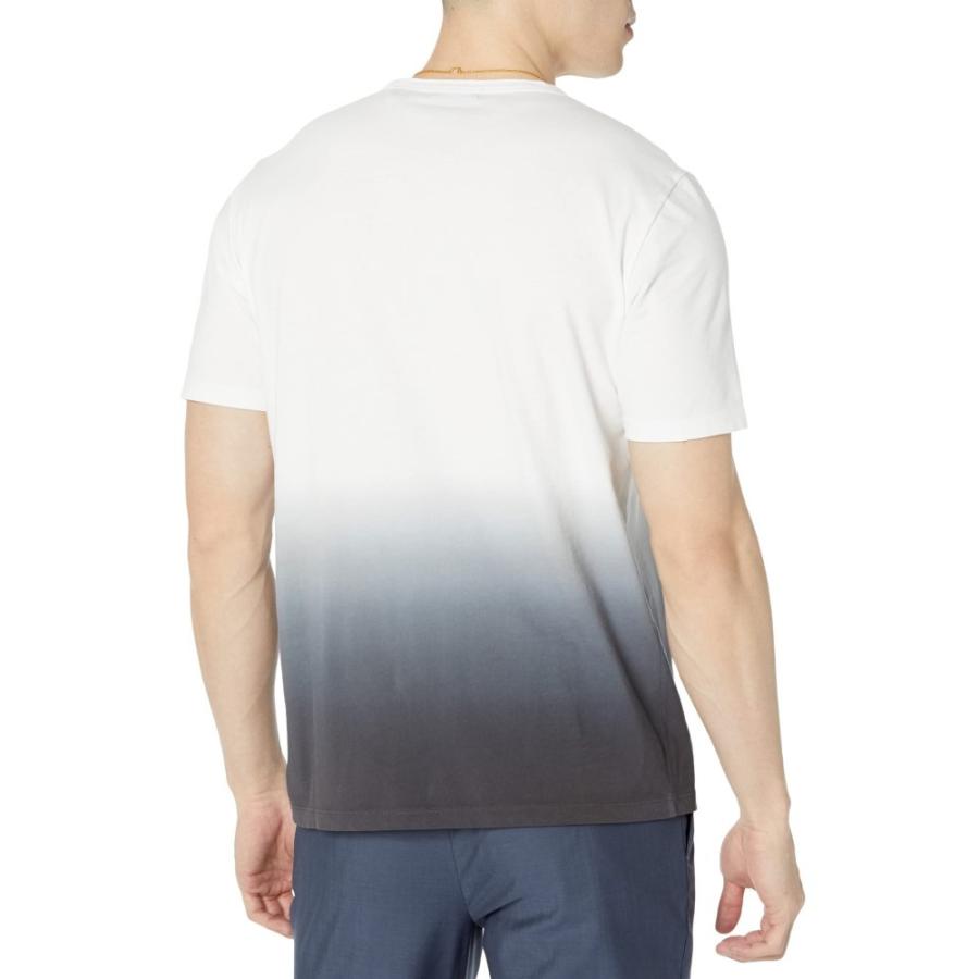 セオリー (Theory) メンズ Tシャツ トップス Essential Tee Dip-Dye Cotton (White/Pestle)｜nul-select｜02
