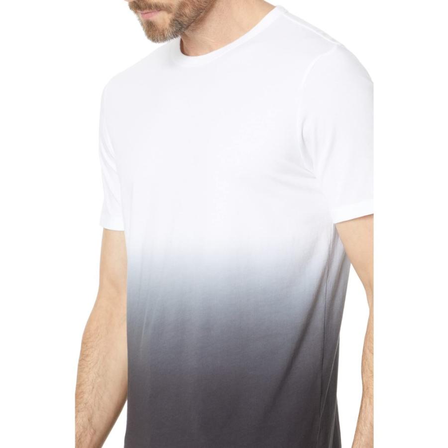 セオリー (Theory) メンズ Tシャツ トップス Essential Tee Dip-Dye Cotton (White/Pestle)｜nul-select｜03