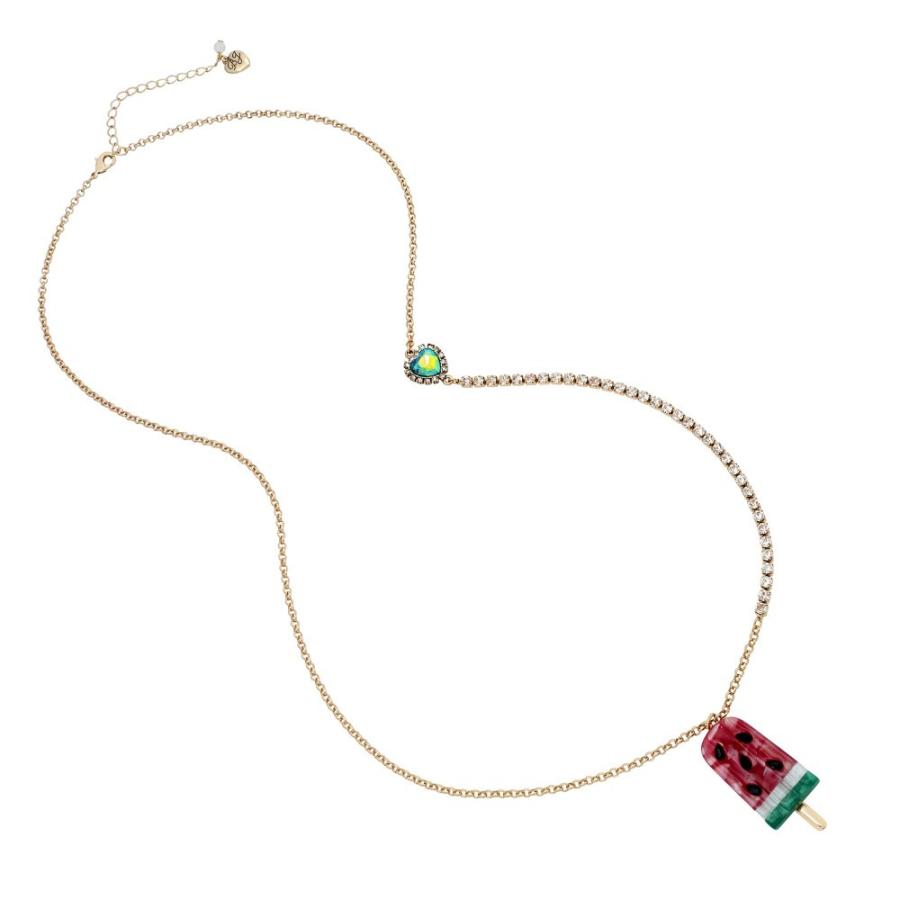 ベッツィ ジョンソン (Betsey Johnson) レディース ネックレス ジュエリー・アクセサリー Watermelon Pendant Necklace (Pink)｜nul-select｜02