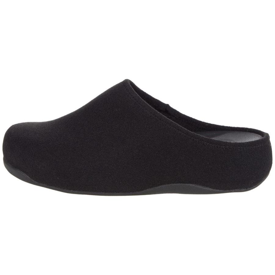 フィットフロップ (FitFlop) レディース クロッグ シューズ・靴 Shuv Felt (All Black)｜nul-select｜04