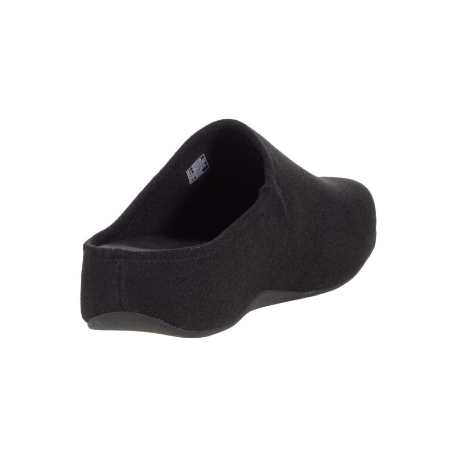 フィットフロップ (FitFlop) レディース クロッグ シューズ・靴 Shuv Felt (All Black)｜nul-select｜05