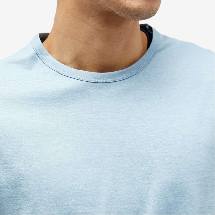 サンスペル (Sunspel) メンズ Tシャツ トップス Classic Crew Neck T-Shirt (Sky Blue)｜nul-select｜05