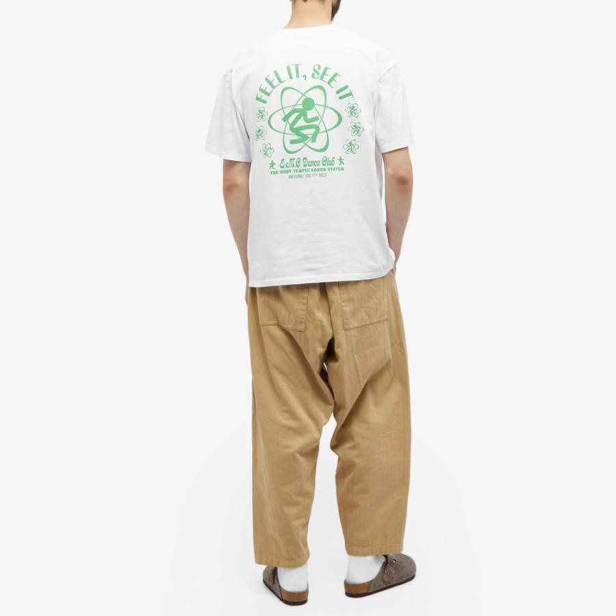 エドウィン (Edwin) メンズ Tシャツ トップス Emc Dance Club T-Shirt (White)｜nul-select｜04