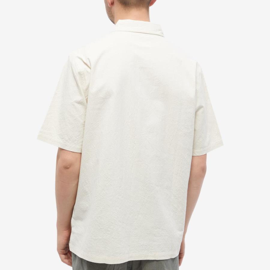 フォーク (Folk) メンズ シャツ トップス Crinkle Gabe Shirt (Ecru Crinkle)｜nul-select｜03
