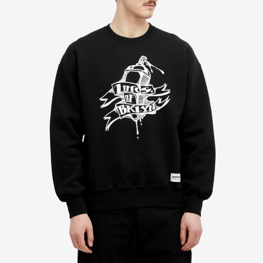 ネイバーフッド (Neighborhood) メンズ スウェット・トレーナー トップス X Lordz Of Brooklyn Sweatshirt (Black)｜nul-select｜02