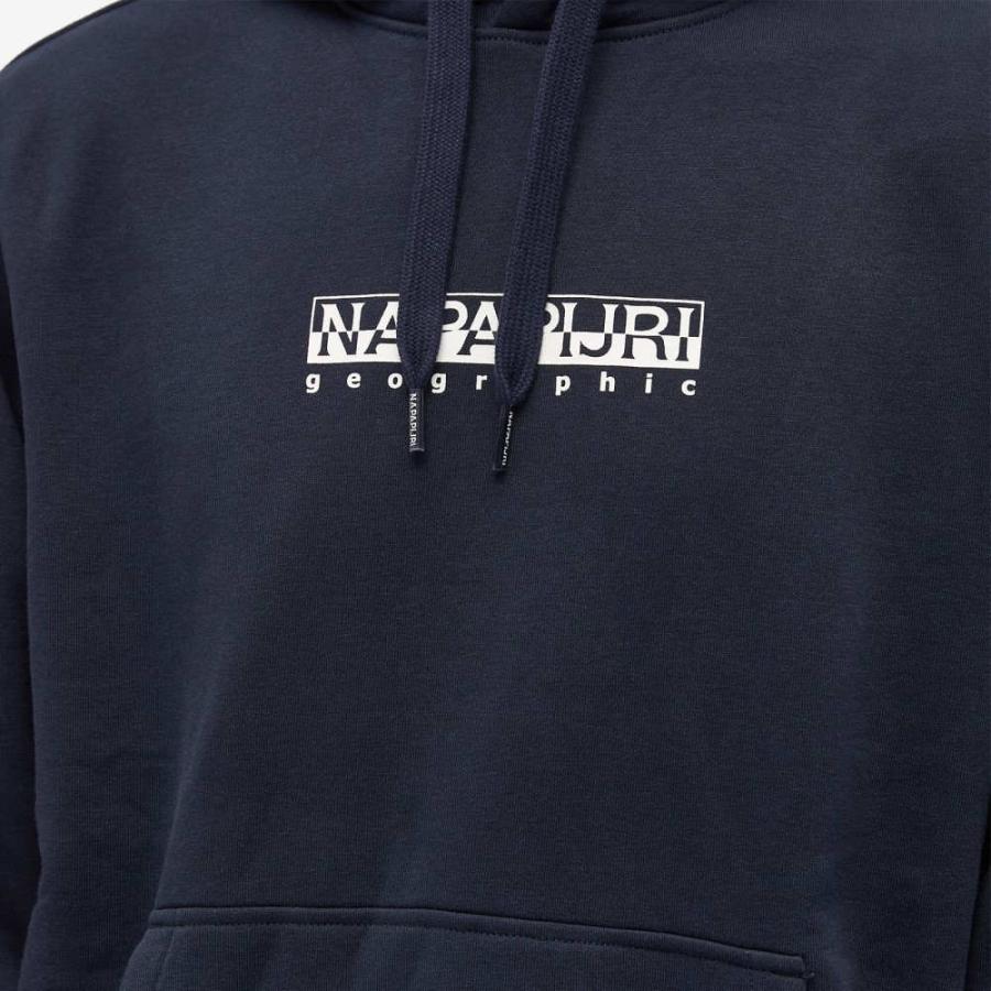 ナパピリ (Napapijri) メンズ パーカー トップス Box Logo Hoodie (Blue Marine)｜nul-select｜05