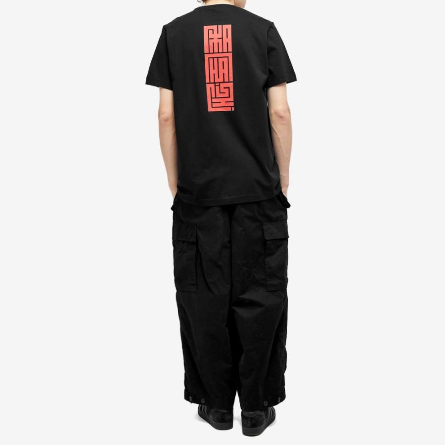 マハリシ (Maharishi) メンズ Tシャツ トップス Hikeshi Print T-Shirt (Black)｜nul-select｜04