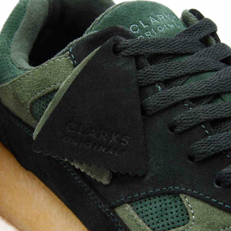 クラークス (Clarks Originals) メンズ シューズ・靴 X Ronnie Fieg 8Th Street Lockhill (Dark Green Combi)｜nul-select｜04