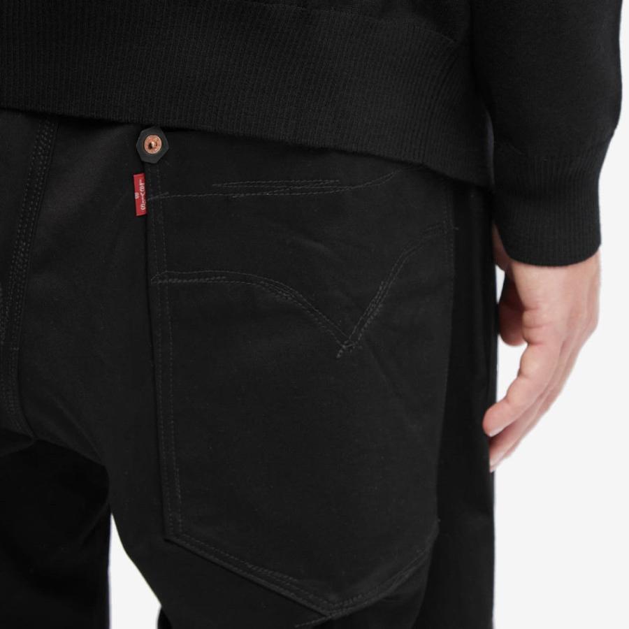 ジュンヤ ワタナベ (Junya Watanabe MAN) メンズ ジーンズ・デニム ボトムス・パンツ X Levi'S Stretch Cloth Low Crotch Jeans (Black)｜nul-select｜05