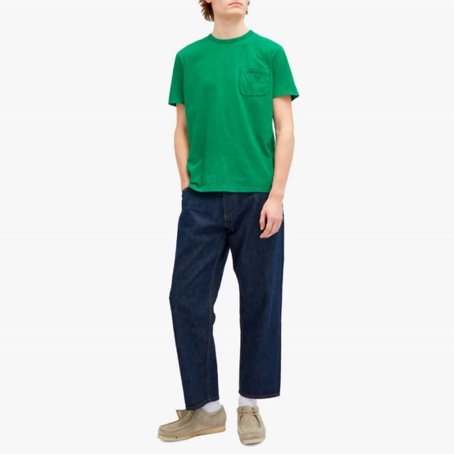 ワイエムシー (YMC) メンズ Tシャツ トップス Wild Ones Pocket T-Shirt (Green)｜nul-select｜04