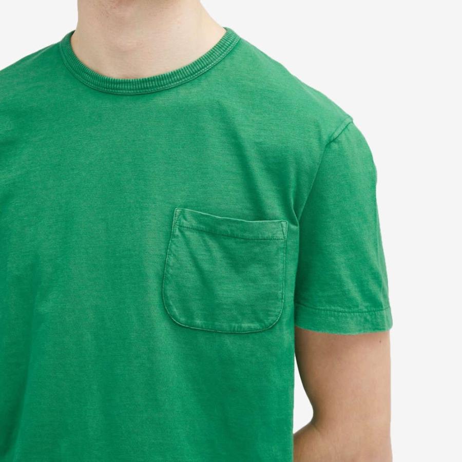 ワイエムシー (YMC) メンズ Tシャツ トップス Wild Ones Pocket T-Shirt (Green)｜nul-select｜05
