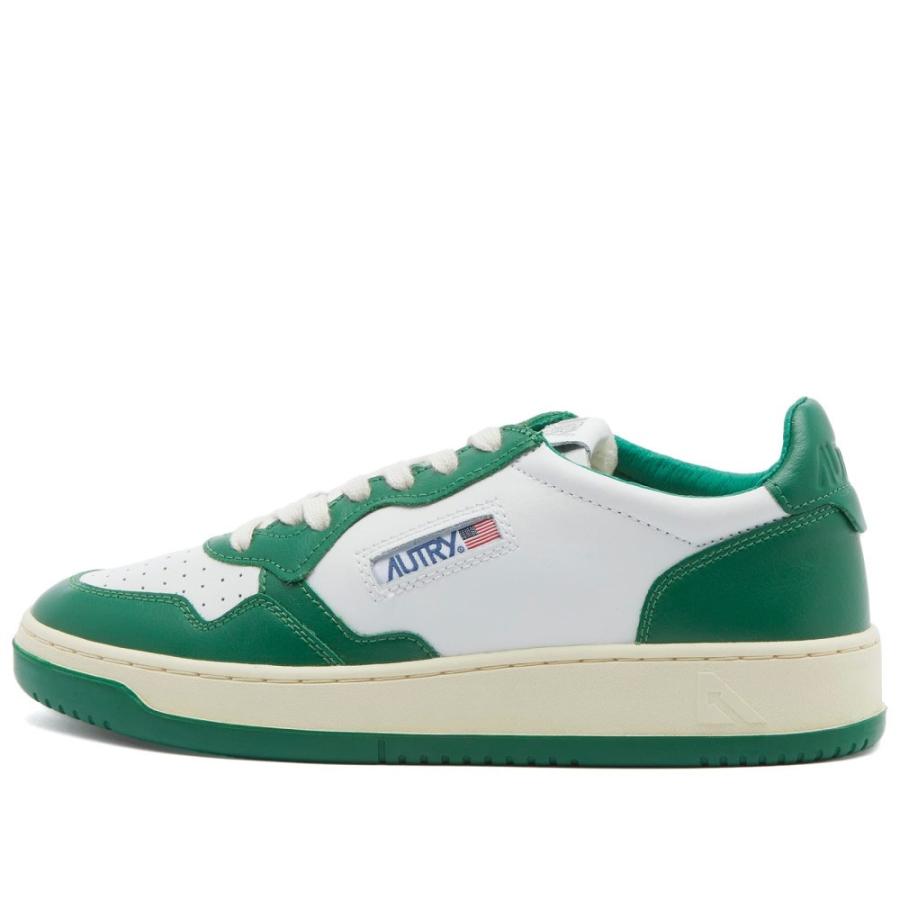 オートリー (Autry) レディース スニーカー シューズ・靴 Medalist Low Sneaker (Green/White)｜nul-select｜02