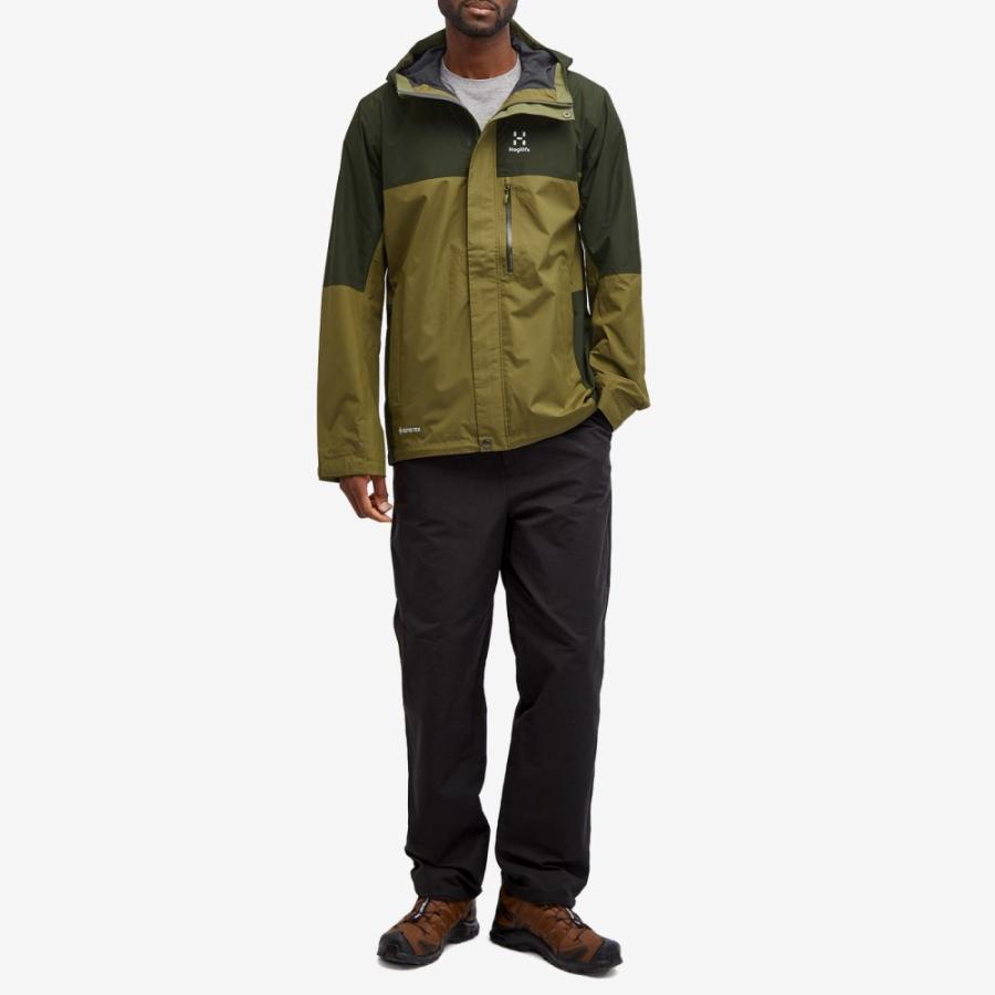 ホグロフス (Haglofs) メンズ ジャケット アウター Lark Gore-Tex Jacket (Olive Green/Seaweed Green)｜nul-select｜04