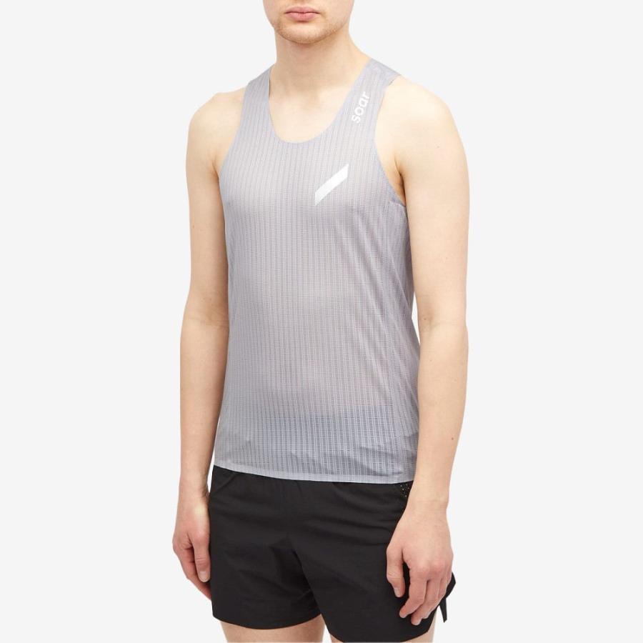 ソアー (SOAR) メンズ ベスト・ジレ トップス Soar Race Vest (Grey)｜nul-select｜02