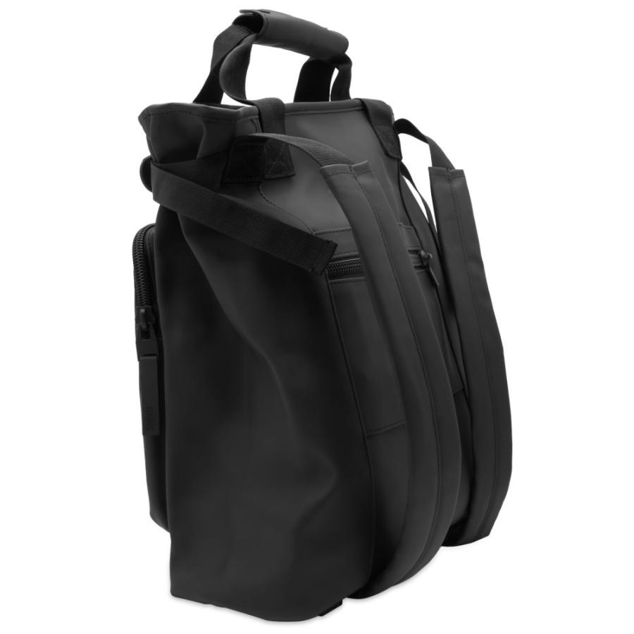 レインズ (RAINS) メンズ バックパック・リュック バッグ Texel Tote Backpack (Black)｜nul-select｜02