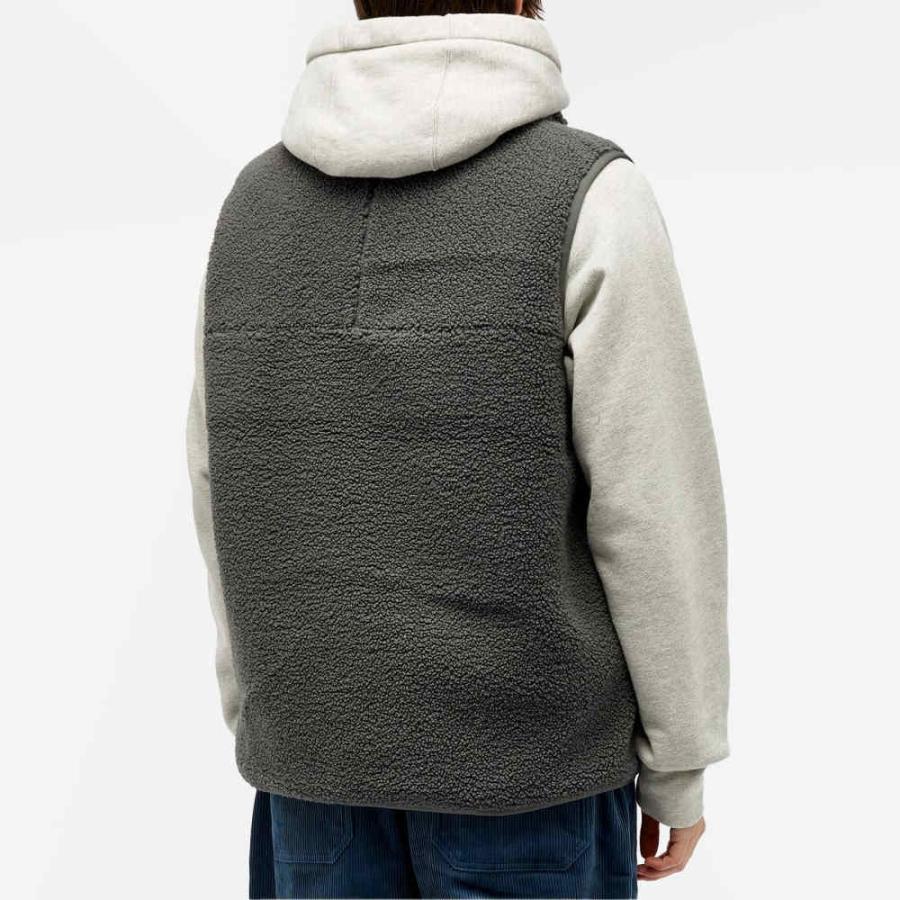 ダントン (Danton) メンズ ベスト・ジレ トップス Insulation Boa Fleece Vest (Charcoal Grey)｜nul-select｜03