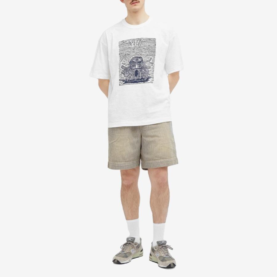 ワイエムシー (YMC) メンズ Tシャツ トップス Mystery Machine T-Shirt (White)｜nul-select｜04