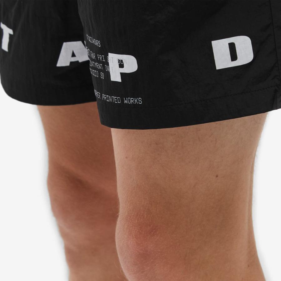 【2026年1月8日以降の発送予定】 スタンプド (Stampd) メンズ 海パン 水着・ビーチウェア Stampd Transit Swim Short (Black) 【OCQ1404088580】(50400円)