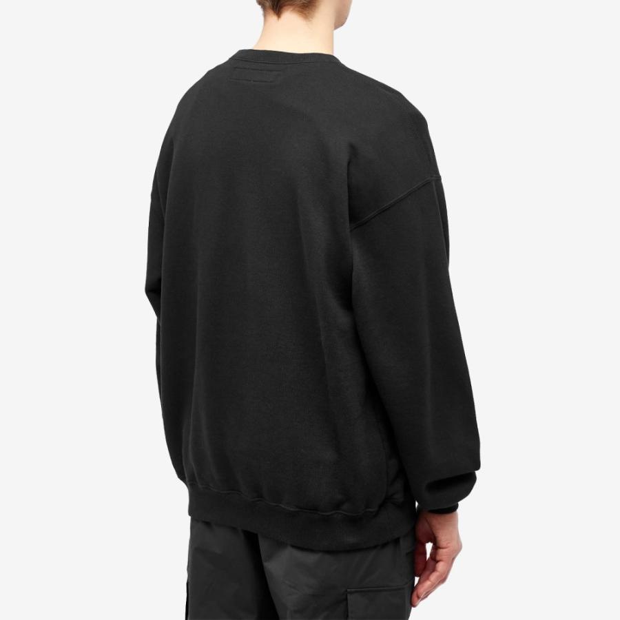 ネイバーフッド (Neighborhood) メンズ スウェット・トレーナー トップス Classic Crew Sweater (Black)｜nul-select｜03