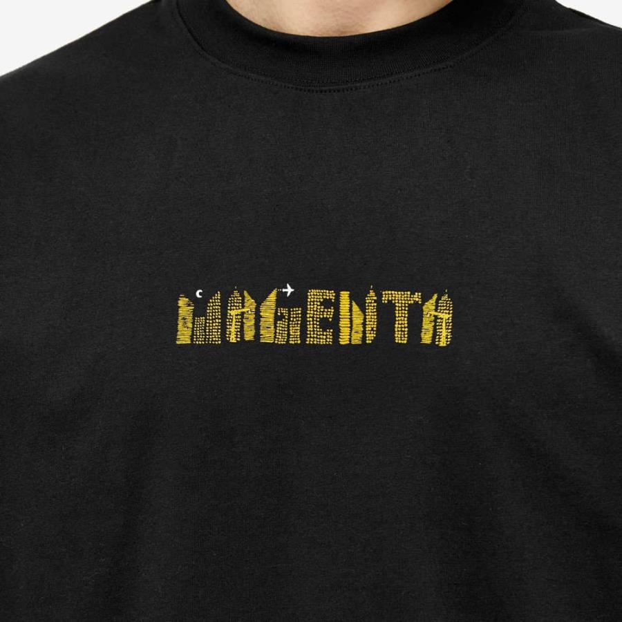マジェンタ (Magenta) メンズ Tシャツ トップス Downtown T-Shirt (Black)｜nul-select｜05