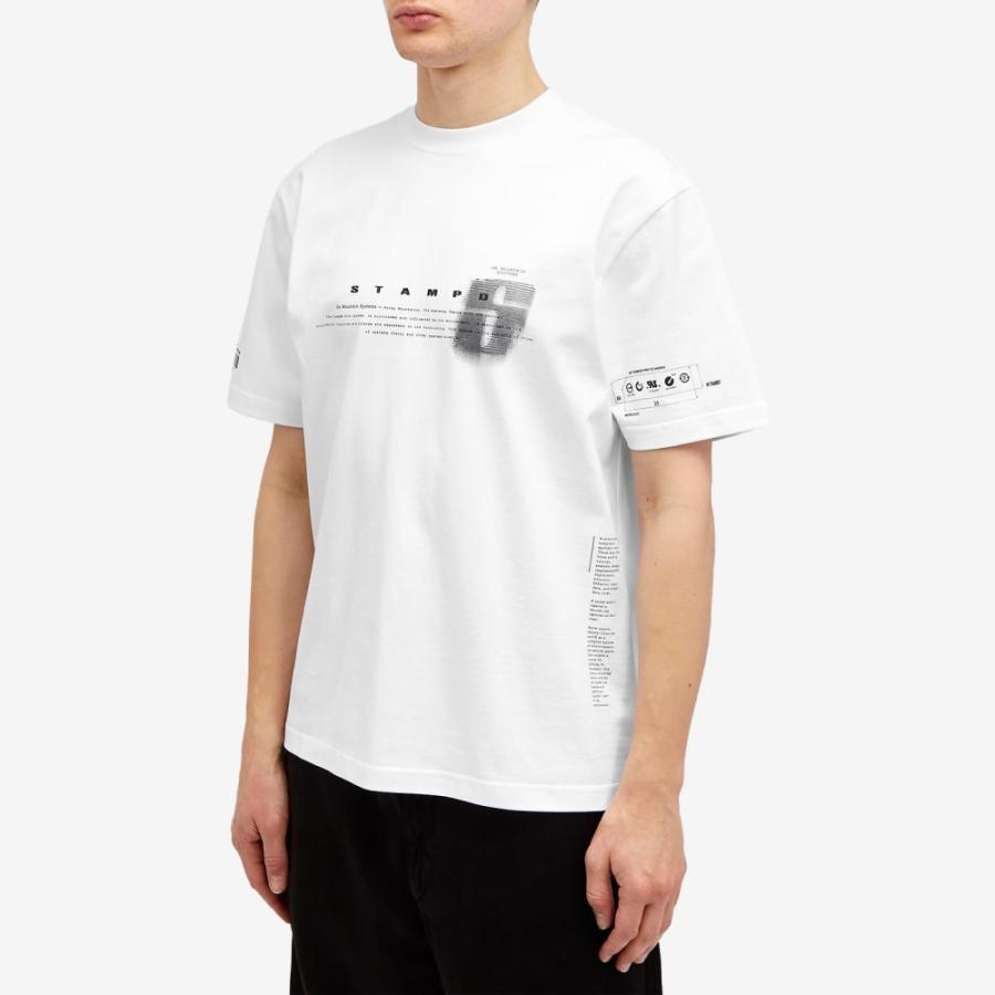 スタンプド (Stampd) メンズ Tシャツ トップス Stampd Aspen Transit Relaxed T-Shirt (White)｜nul-select｜02