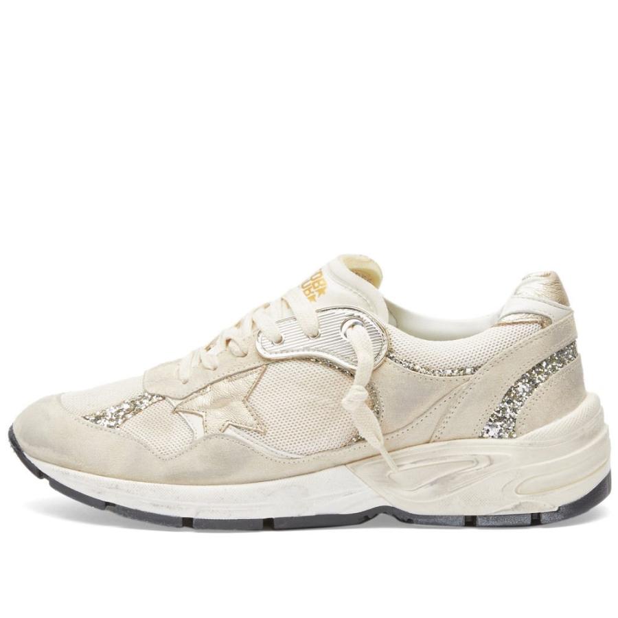 ゴールデン グース (Golden Goose) レディース スニーカー シューズ・靴 Running Dad Leather Sneaker (Seed Pearl/Platinum/White)｜nul-select｜02
