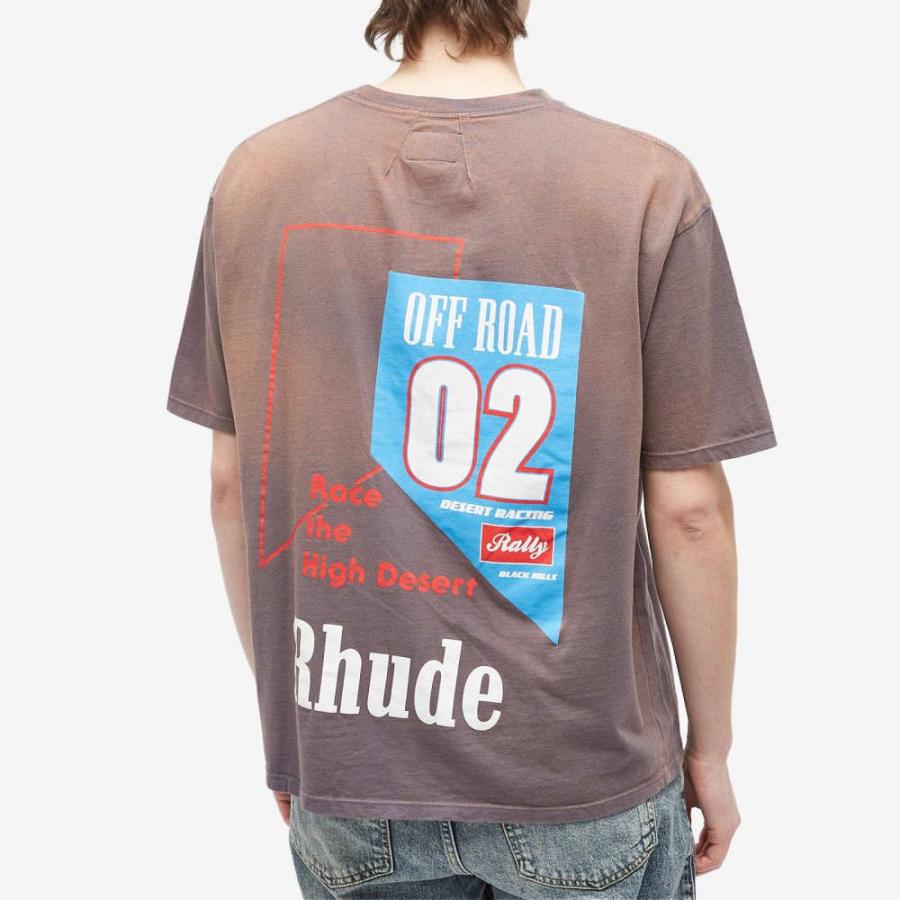 ルード (Rhude) メンズ Tシャツ トップス 02 T-Shirt (Vintage/Grey)｜nul-select｜03
