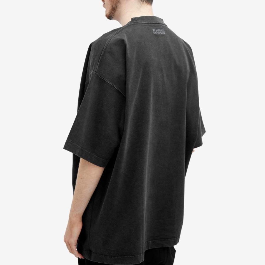 ヴェトモン (Vetements) メンズ Tシャツ トップス Vetements Original Logo T-Shirt (Black)｜nul-select｜03