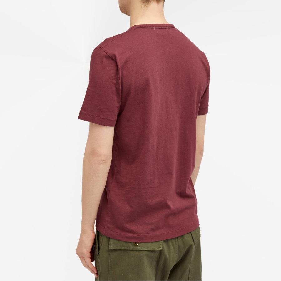 ワイエムシー (YMC) メンズ Tシャツ トップス Wild Ones T-Shirt (Burgundy)｜nul-select｜03
