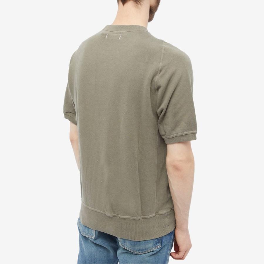 ノンネイティブ (Nonnative) メンズ スウェット・トレーナー トップス Dweller Overdyed Short Sleeve Sweatshirt (Cement)｜nul-select｜03