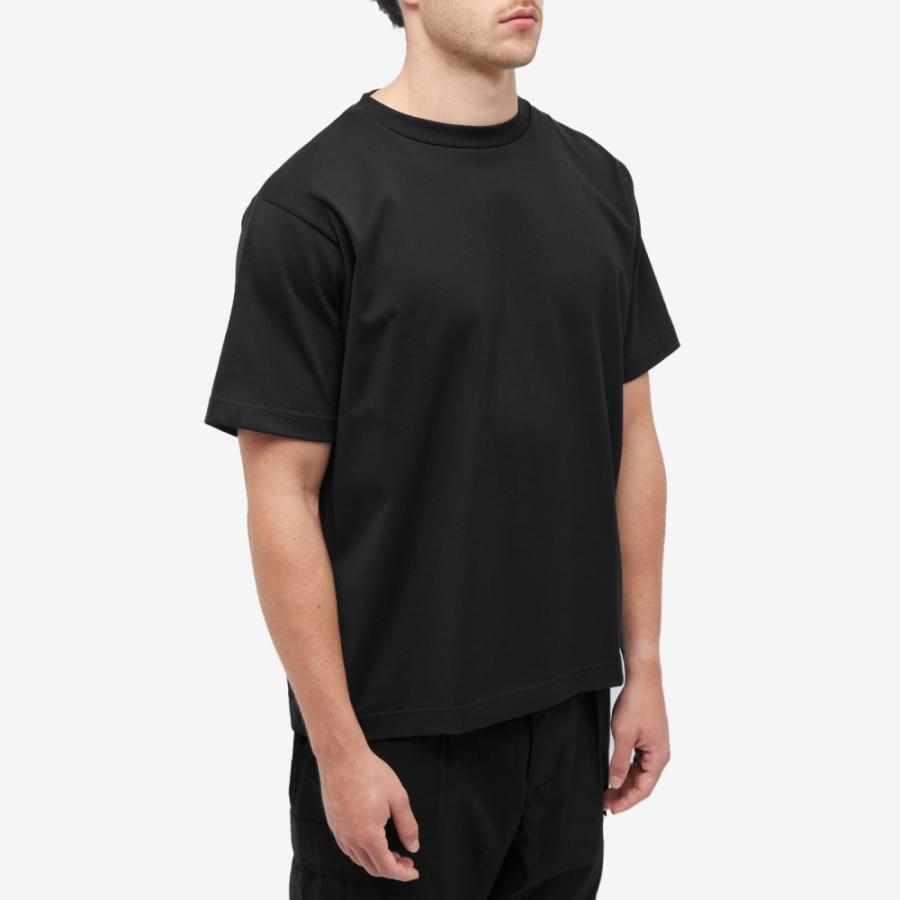 ソフネット (SOPHNET.) メンズ Tシャツ トップス Wide T-Shirt (Black)｜nul-select｜02