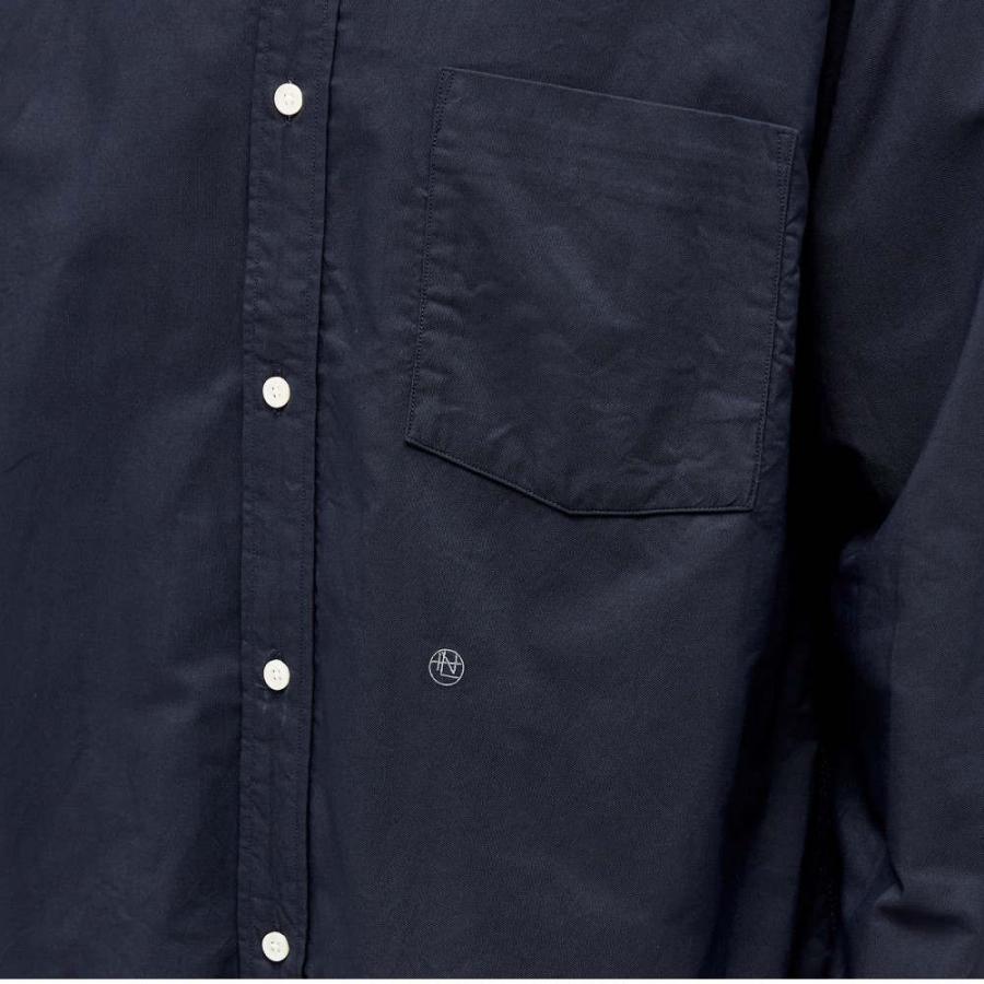 ナナミカ (Nanamica) メンズ シャツ トップス Button Down Wind Shirt (Dark Navy)｜nul-select｜05