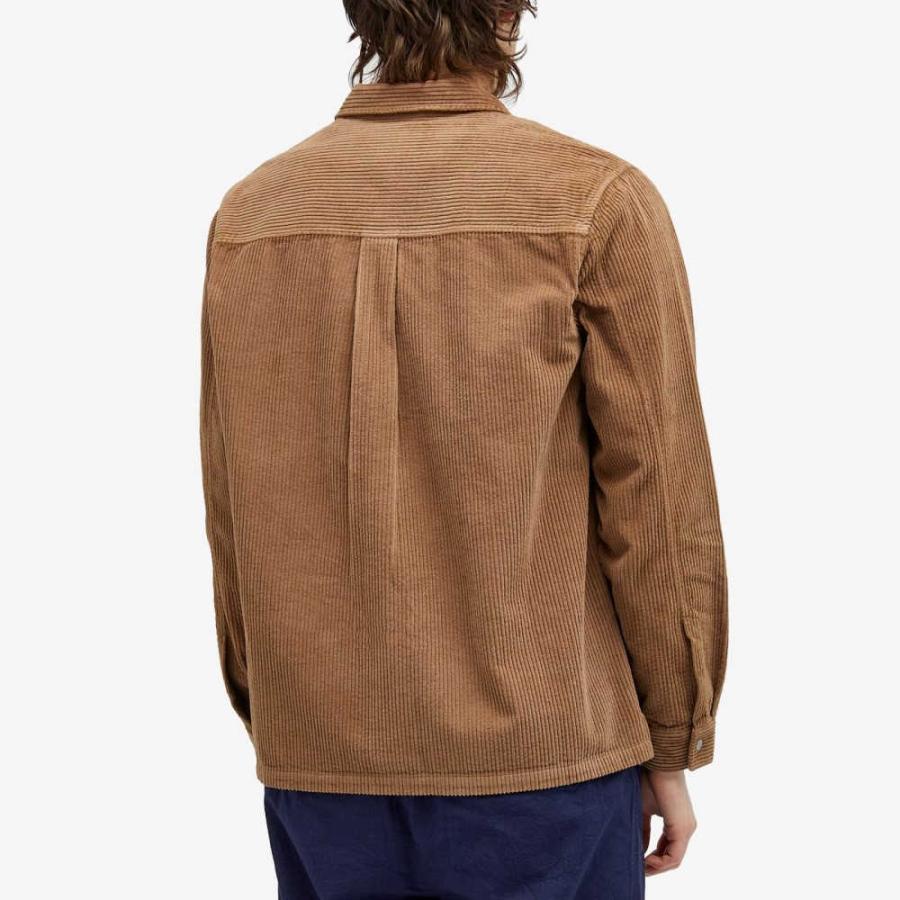 フォーク (Folk) メンズ トップス Chunky Cord Shirt (Brown)｜nul-select｜03