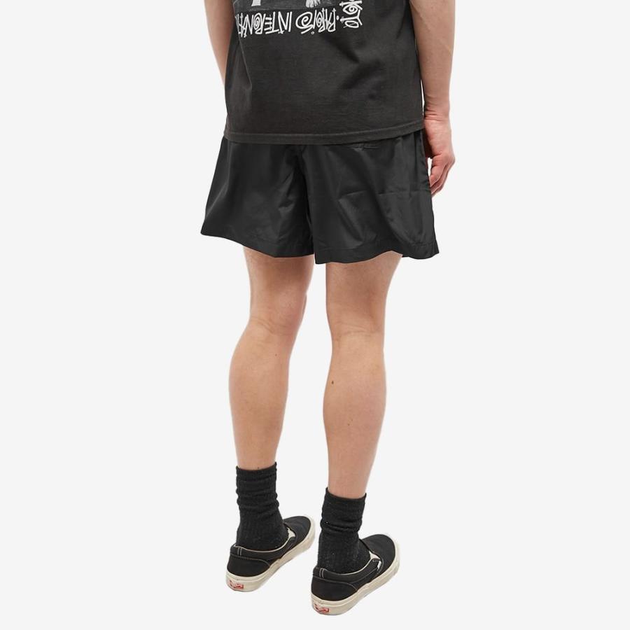 グッド モーニング テープス (Good Morning Tapes) メンズ 海パン 水着・ビーチウェア Logo Swim Shorts (Black)｜nul-select｜03