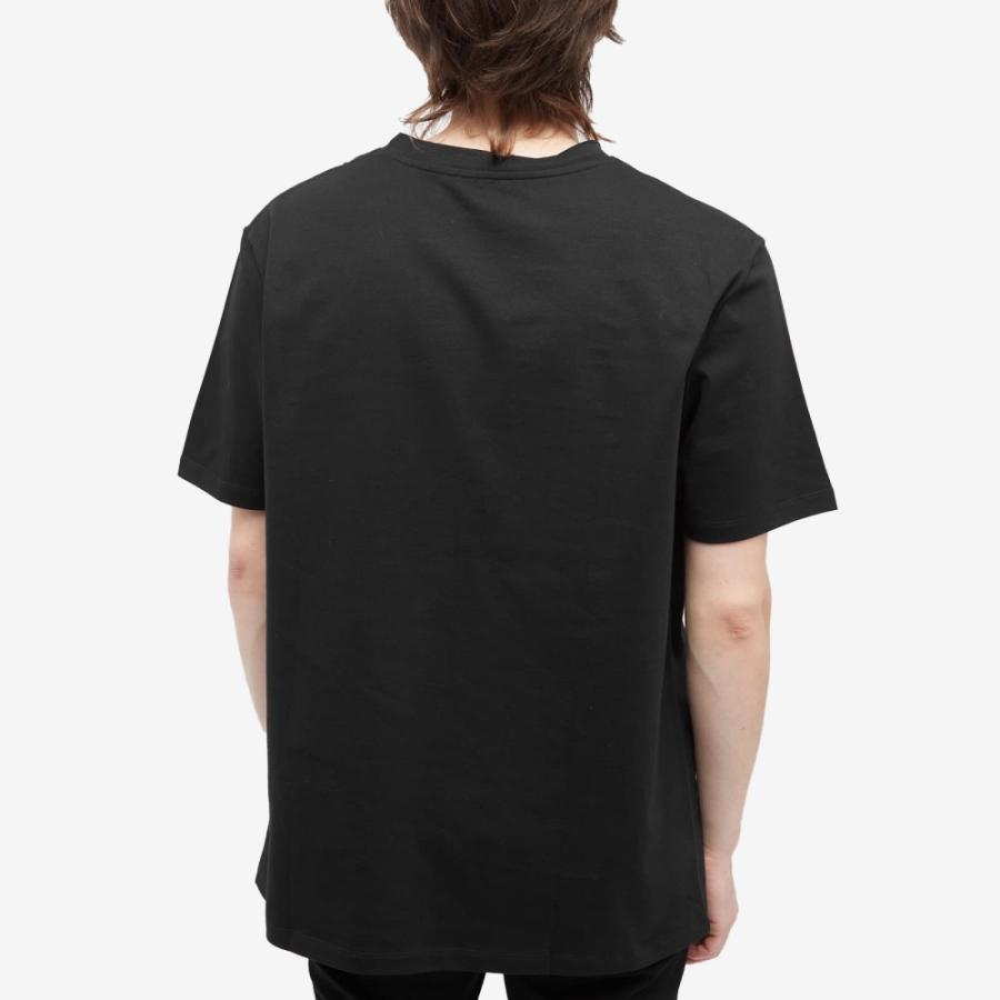 バルマン (Balmain) メンズ Tシャツ トップス Label T-Shirt (Black)｜nul-select｜03