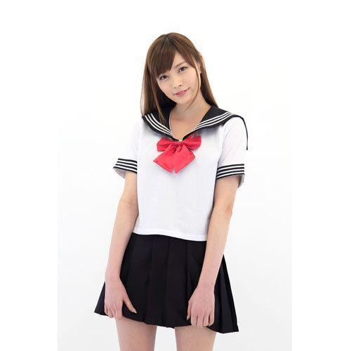 コスプレ衣装 セーラー服2 えんじリボン 平成 90年代 女子校生 JK 清楚