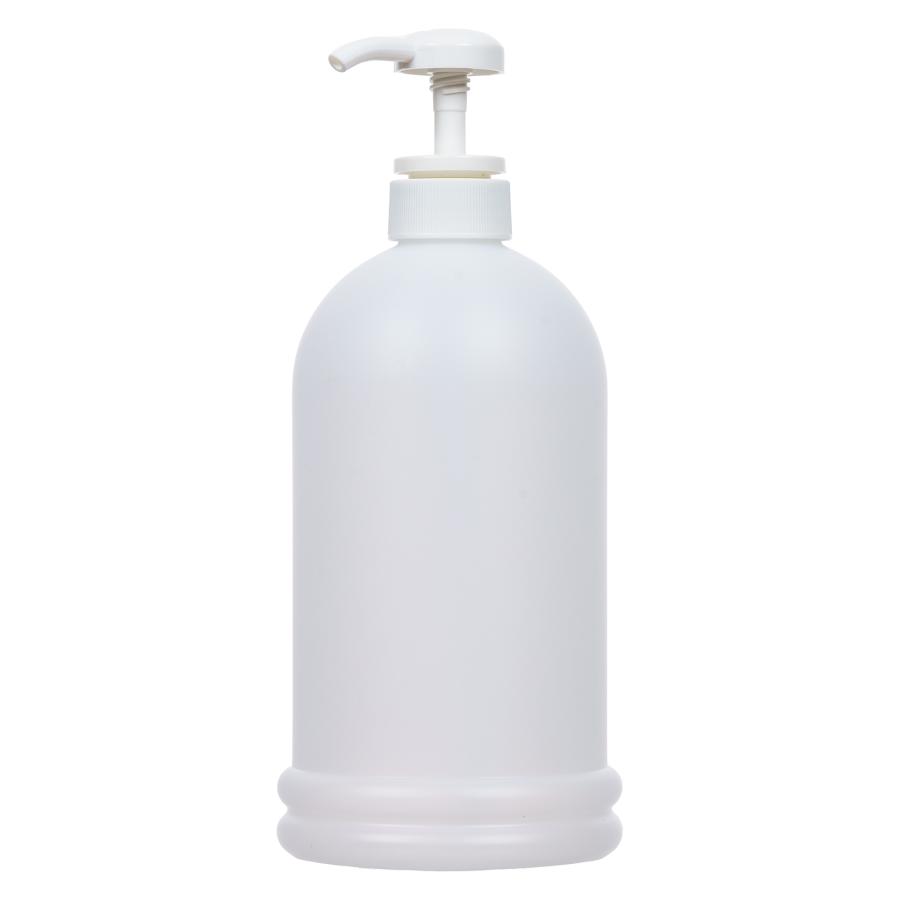 風呂用ポンプ 1000 ホワイト ポンプボトル 1000ml 単品 詰め替え 容器 シャンプー用 ディスペンサー