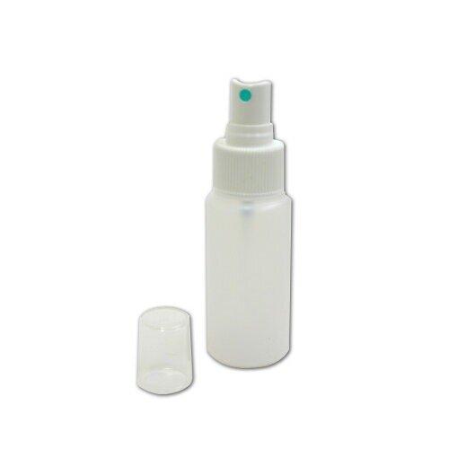スプレーボトル 霧吹き 50ml 単品（1本） 半透明 PE ボトル つめかえ 
