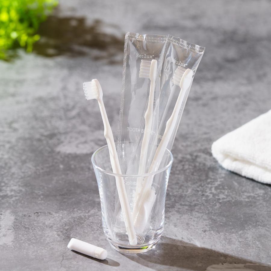 業務用歯ブラシ350本(歯磨き粉付き) ホテル歯ブラシ 業務用 ハミガキ粉チューブ 3g 350本 ハブラシ