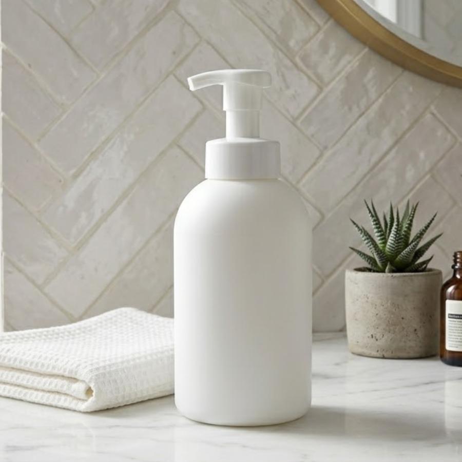 ポンプボトル 泡 800ml 単品（1本） 泡立て ディスペンサー プッシュ式