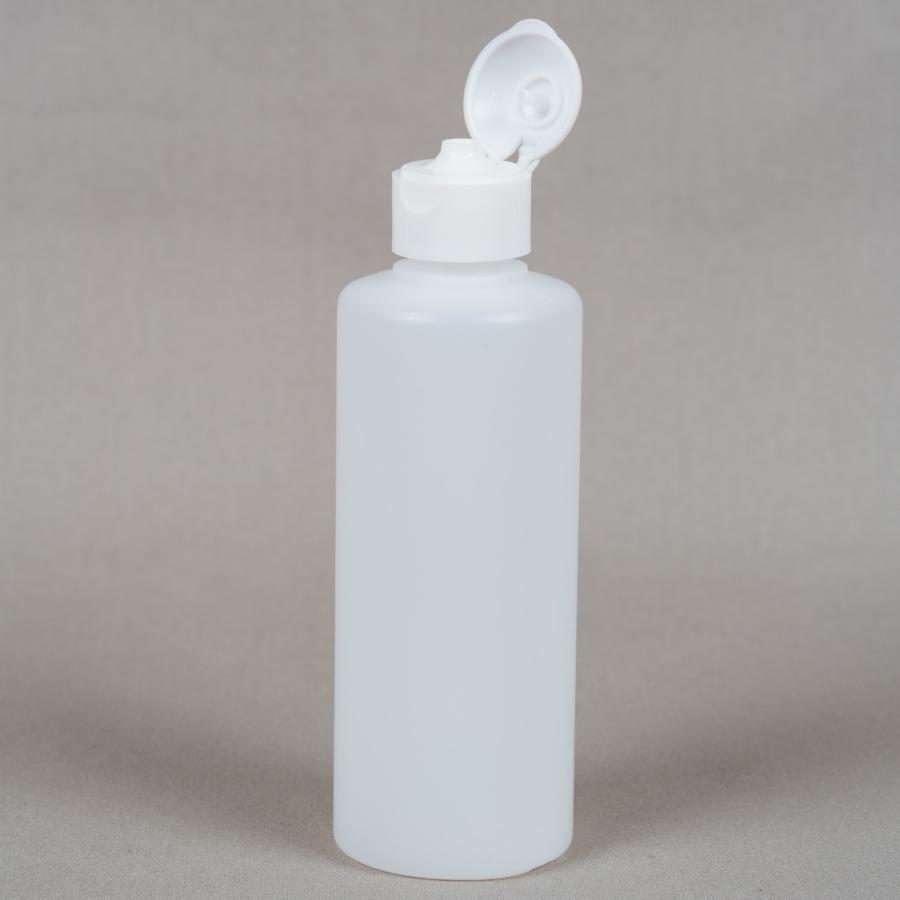詰め替え容器 200ml 半透明 単品 小分け PEボトル アルコール対応
