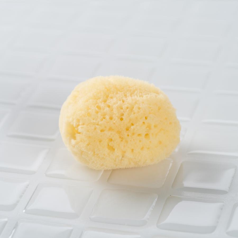 海綿 業務用 スポンジ 天然 シルク サイズ4 小 SS 4cm イエロー 50個 薬局 ポイント利用_10